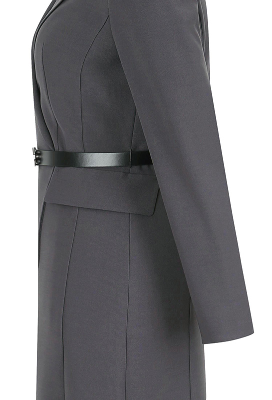 量身定制的美人鱼连衣裙（深灰色）