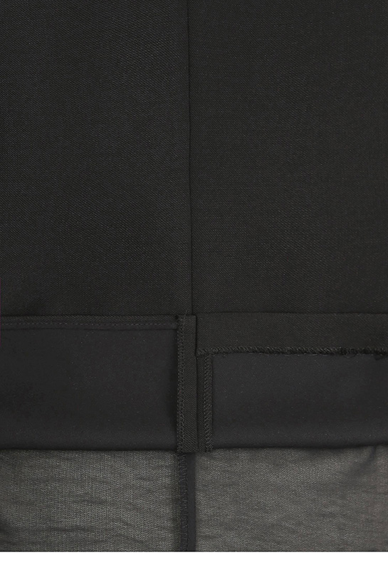 量身定制的美人鱼连衣裙（黑色）