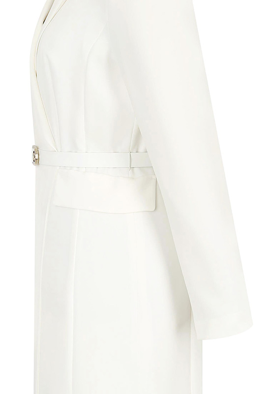 量身定制的美人鱼连衣裙（米白色）