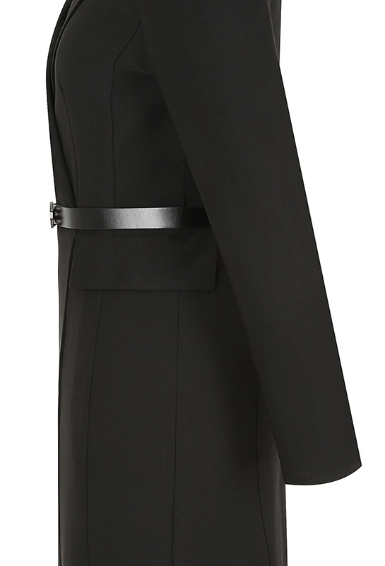 量身定制的美人鱼连衣裙（黑色）