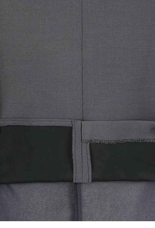 量身定制的美人鱼连衣裙（深灰色）