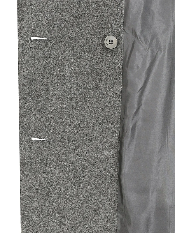 羊绒定制双层大衣(灰色)