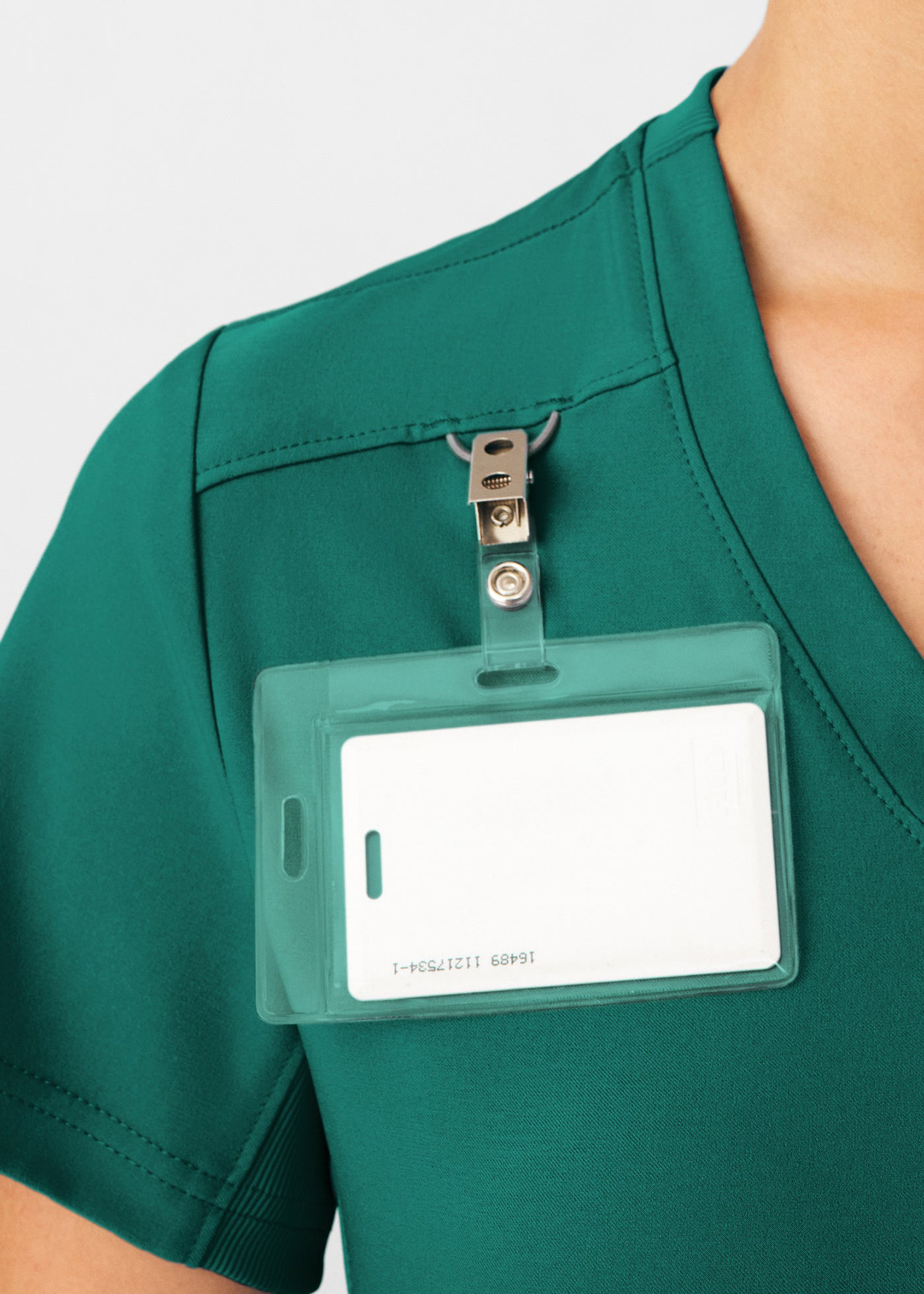 绿色的医疗工作服