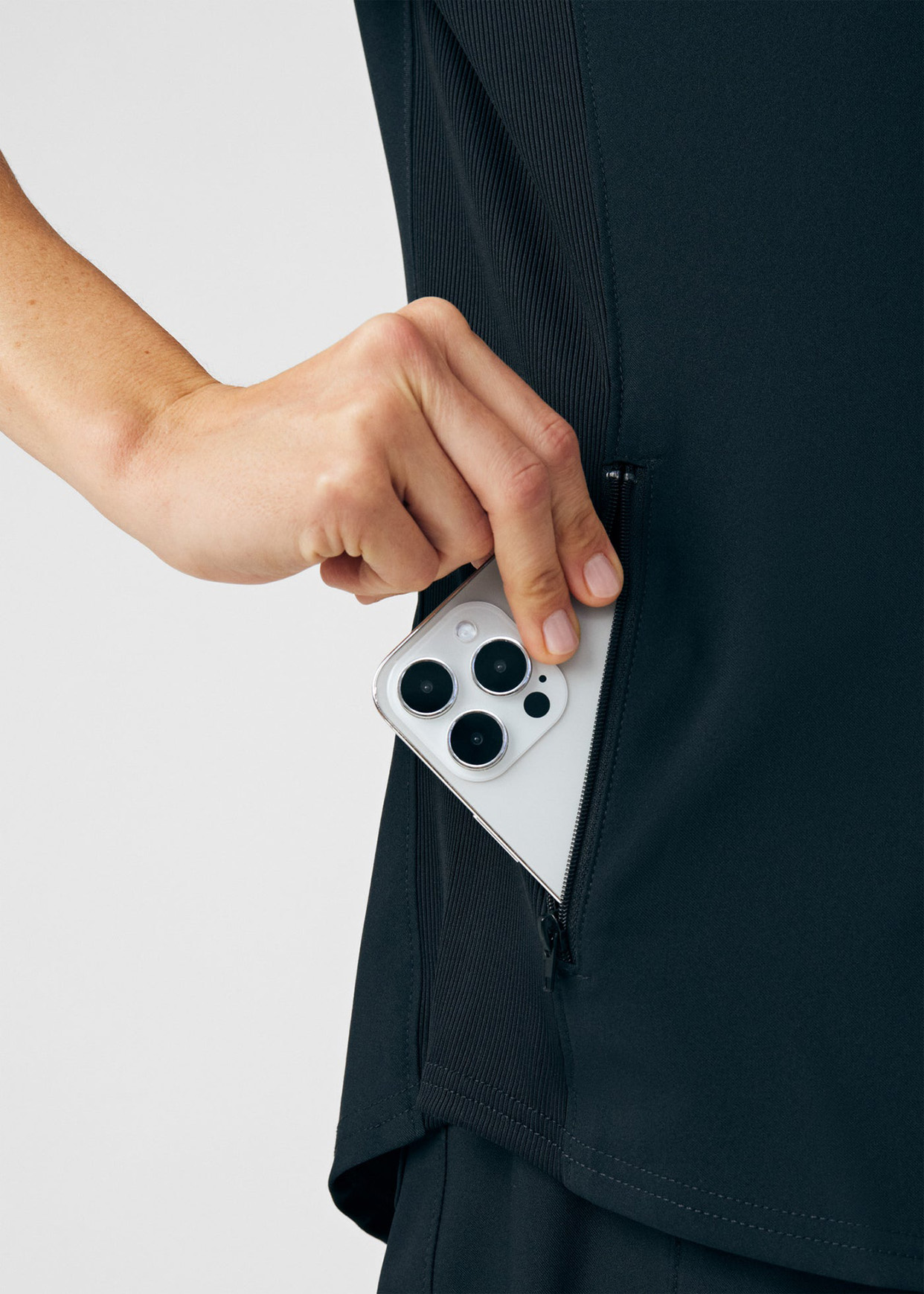 藏青色医护工作服