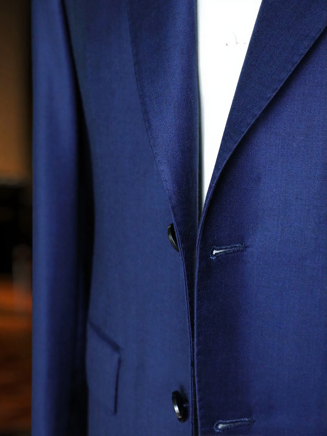 广州增城新塘工厂 深蓝色单排扣西装