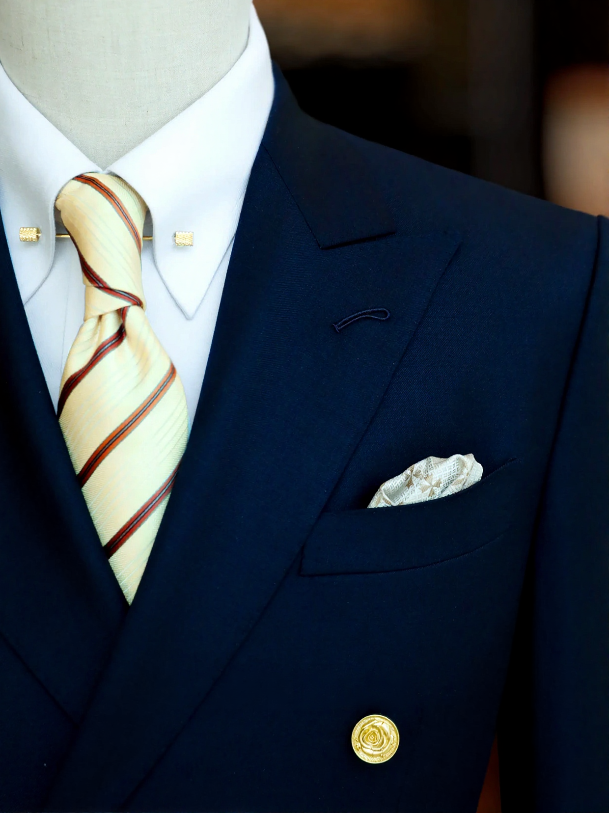 广州增城新塘工厂 藏蓝色双排西装