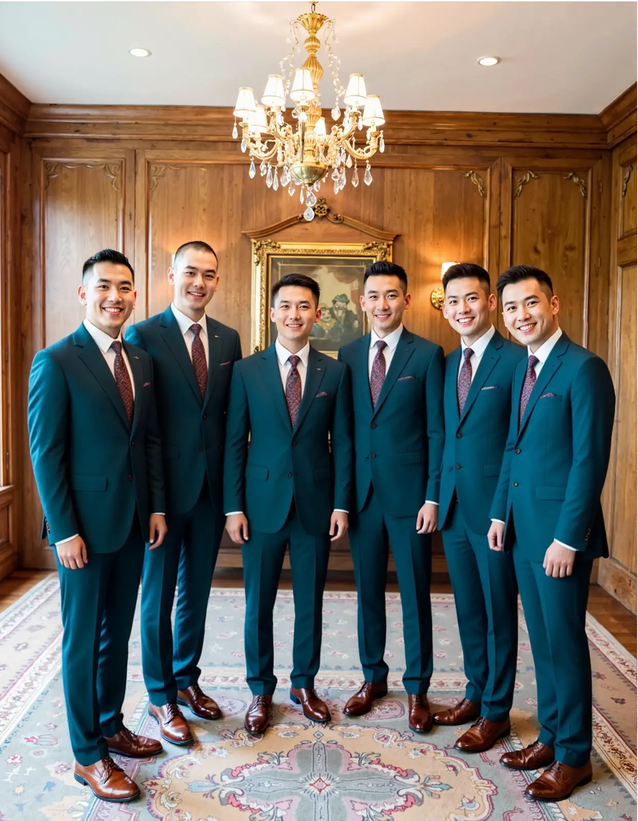 广州增城新塘工厂 深青绿色单排扣西装