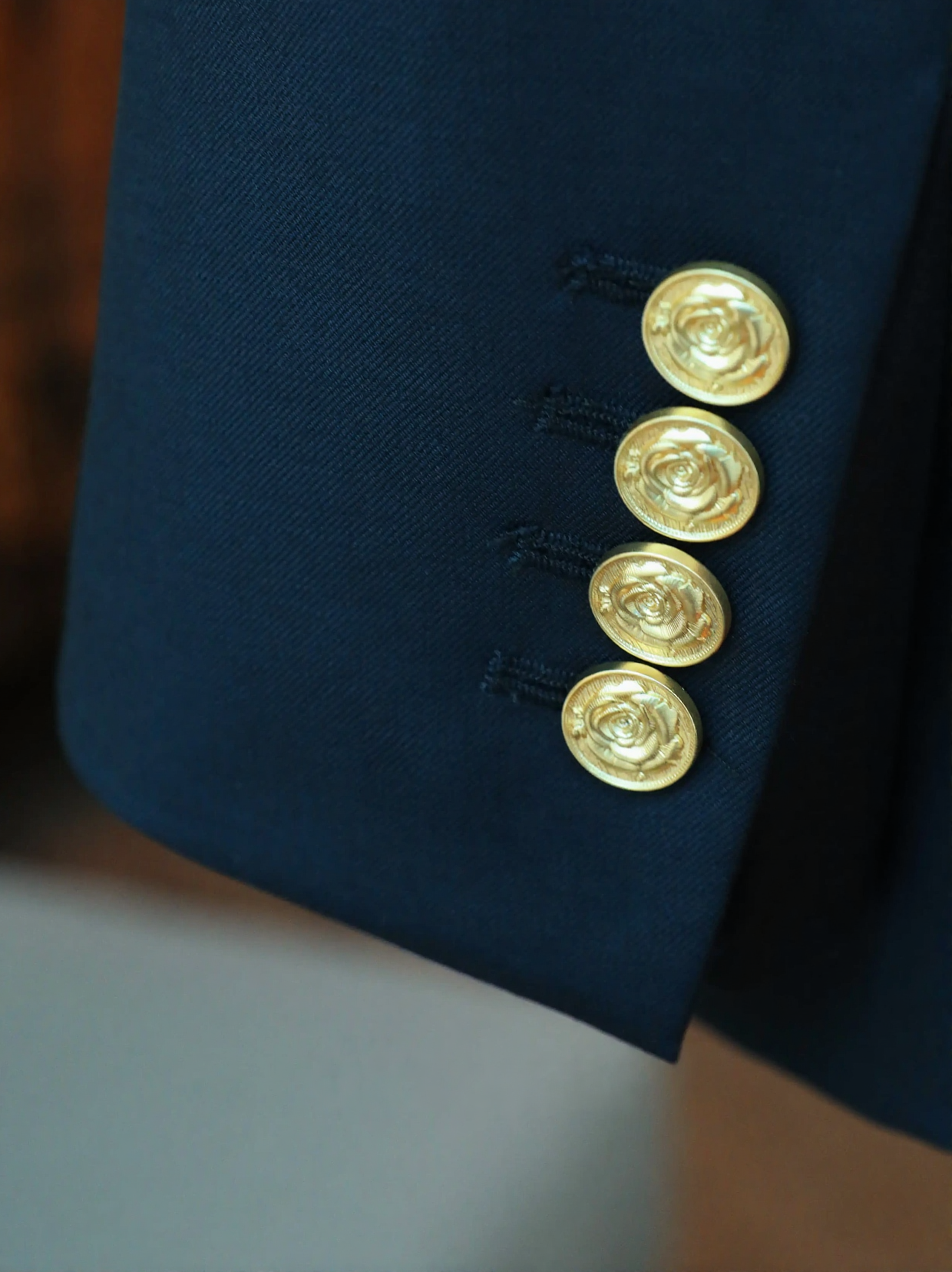 广州增城新塘工厂 藏蓝色双排西装